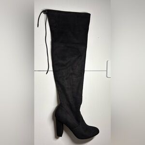 Elegant Black Over-the-Knee Boots